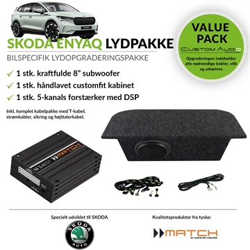 Skoda Enyaq lydpakke (Til biler uden CANTON)